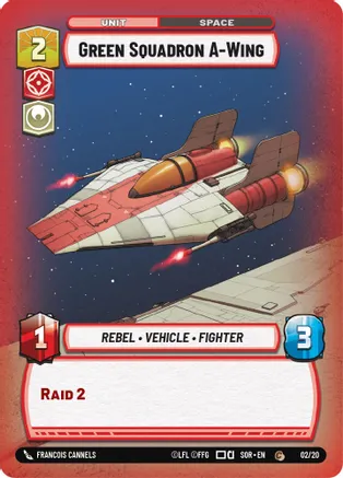 Green Squadron A-Wing - Weekly Play Promos