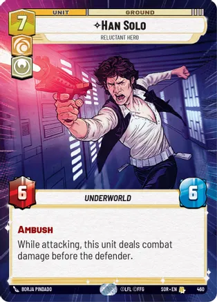 Han Solo - Relunctant Hero (Hyperspace) - Foil