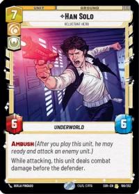 star wars unlimited spark of rebellion han solo relunctant hero