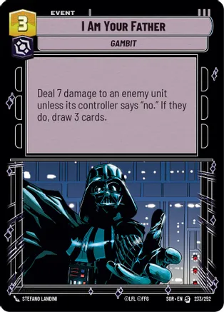 I Am Your Father - Foil