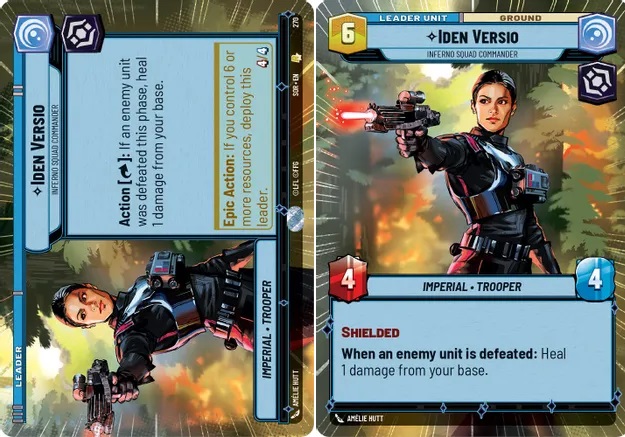 Iden Versio - Inferno Squad Commander (Hyperspace) - Foil