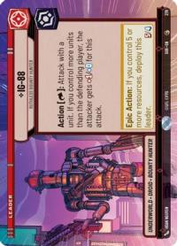 star wars unlimited spark of rebellion ig 88 ruthless bounty hunter hyperspace foil