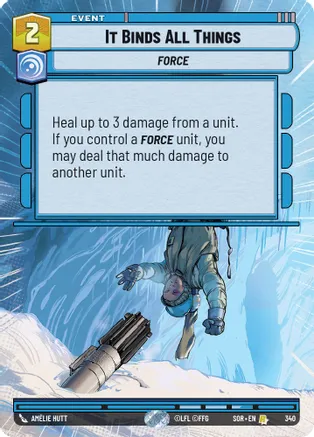 It Binds All Things (Hyperspace) - Foil