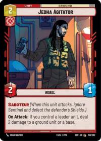 star wars unlimited spark of rebellion jedha agitator