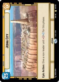 star wars unlimited spark of rebellion jedha city foil