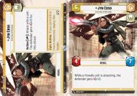 star wars unlimited spark of rebellion jyn erso resisting oppression hyperspace foil