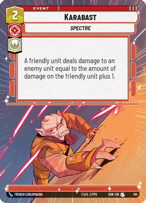 Karabast (Hyperspace) - Foil
