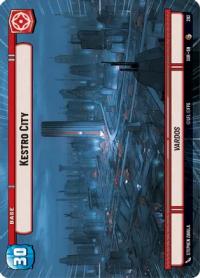 star wars unlimited spark of rebellion kestro city hyperspace foil