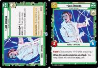 star wars unlimited spark of rebellion leia organa alliance general foil