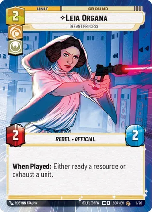 Leia Organa - Defiant Princess - Weekly Play Promos