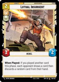 star wars unlimited spark of rebellion lothal insurgent
