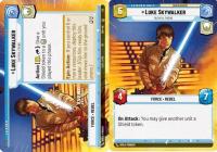 star wars unlimited spark of rebellion luke skywalker faithful friend hyperspace event exclusive promos