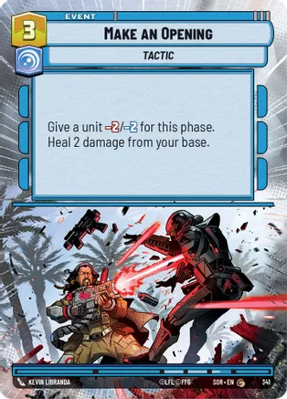 Make An Opening (Hyperspace) - Foil