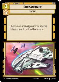 star wars unlimited spark of rebellion outmaneuver
