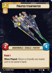 star wars unlimited spark of rebellion pirated starfighter hyperspace foil