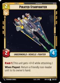 star wars unlimited spark of rebellion pirated starfighter