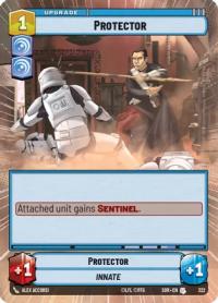 star wars unlimited spark of rebellion protector hyperspace
