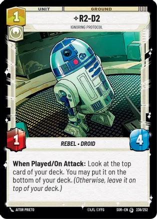 R2-D2 - Ignoring Protocol - Foil