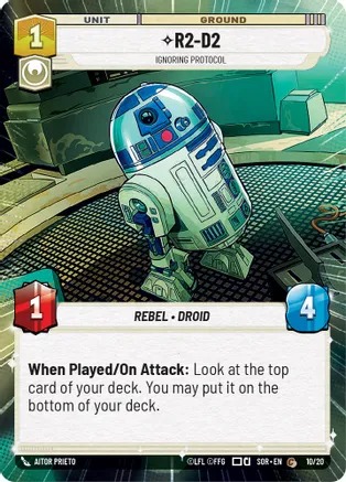 R2-D2 - Ignoring Protocol (Hyperspace) - Weekly Play Promos