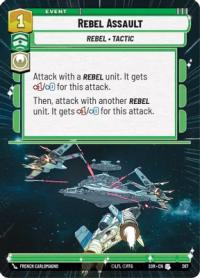 star wars unlimited spark of rebellion rebel assault hyperspace