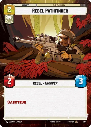 Rebel Pathfinder (Hyperspace) - Foil