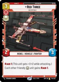 star wars unlimited spark of rebellion red three unstoppable foil