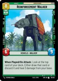 star wars unlimited spark of rebellion reinforcement walker