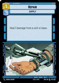 star wars unlimited spark of rebellion repair