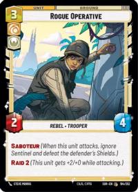 star wars unlimited spark of rebellion rogue operative