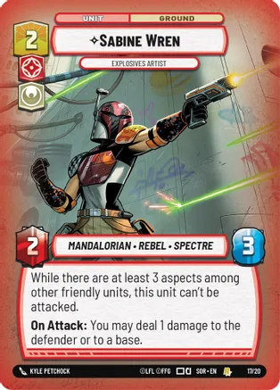 Sabine Wren - Explosives Artist - Weekly Play Promos