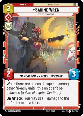 Sabine Wren - Explosives Artist