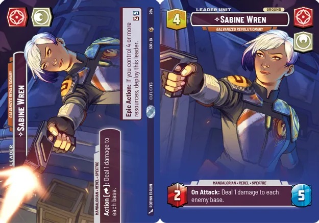 Sabine Wren - Galvanized Revolutionary (Showcase)