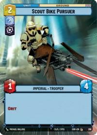 star wars unlimited spark of rebellion scout bike pursuer hyperspace