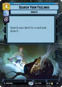 star wars unlimited spark of rebellion search your feelings hyperspace