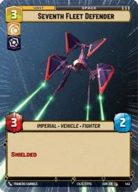 star wars unlimited spark of rebellion seventh fleet defender hyperspace foil