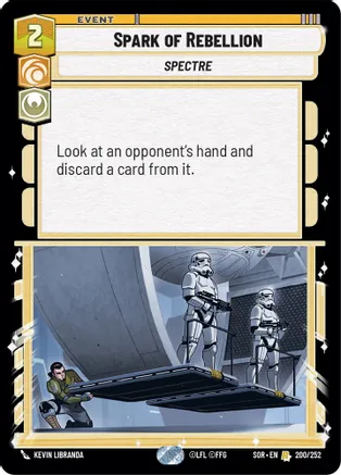 Spark of Rebellion - Foil
