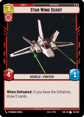 Star Wing Scout - Foil - Foil