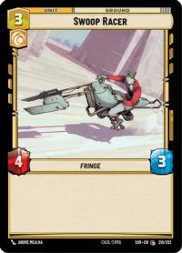 star wars unlimited spark of rebellion swoop racer foil