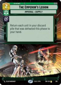 star wars unlimited spark of rebellion the emperor s legion hyperspace