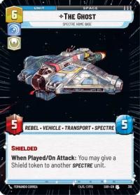 star wars unlimited spark of rebellion the ghost spectre home base hyperspace