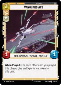 star wars unlimited spark of rebellion vanguard ace