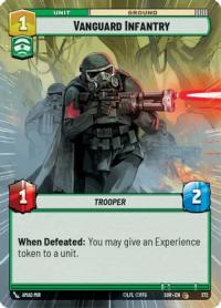 star wars unlimited spark of rebellion vanguard infantry hyperspace