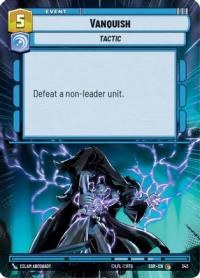 star wars unlimited spark of rebellion vanquish hyperspace