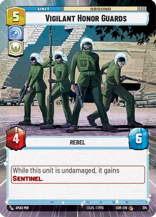 Vigilant Honor Guards (Hyperspace) - Foil