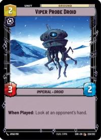 star wars unlimited spark of rebellion viper probe droid