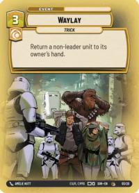 star wars unlimited spark of rebellion waylay weekly play promos