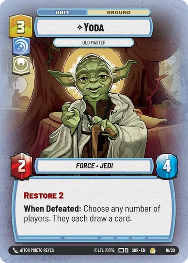 Yoda - Old Master - Weekly Play Promos