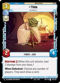 star wars unlimited spark of rebellion yoda old master