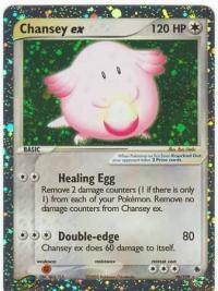 pokemon ex ruby sapphire chansey ex 96 109