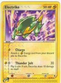 pokemon ex ruby sapphire electrike 30 109